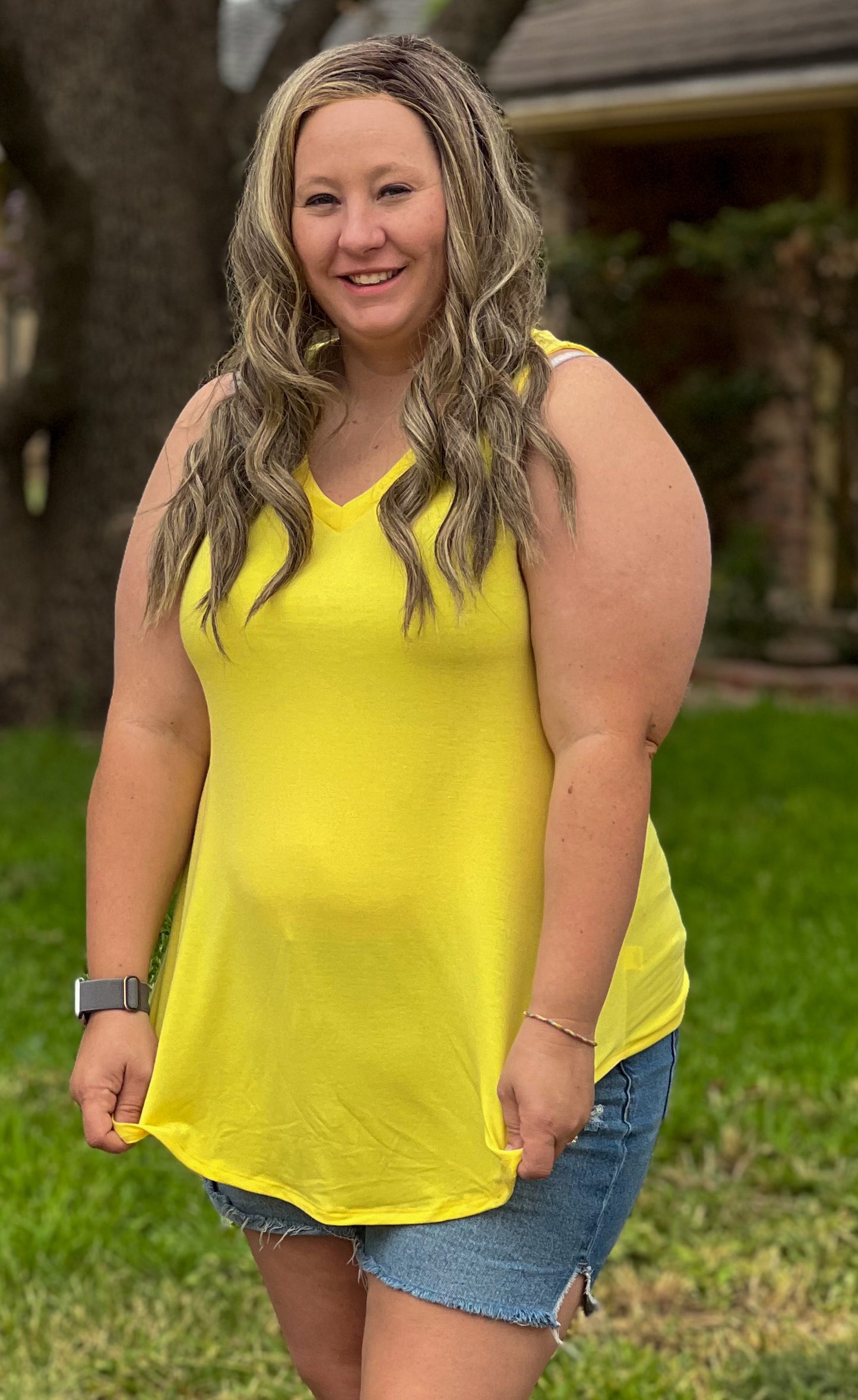 Yellow Tank Top