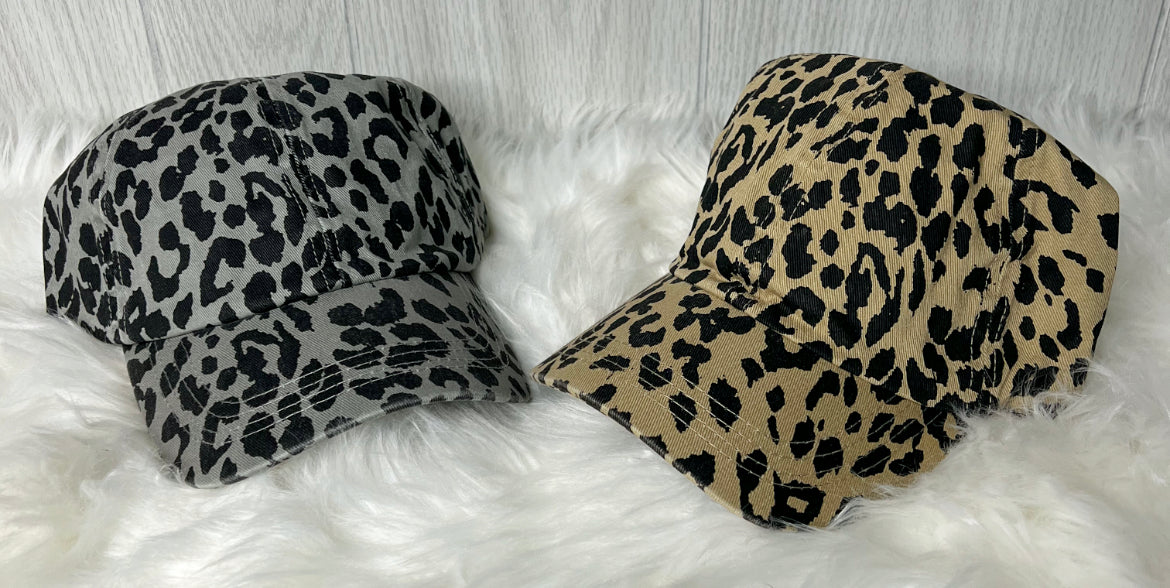 Leopard Baseball cap
