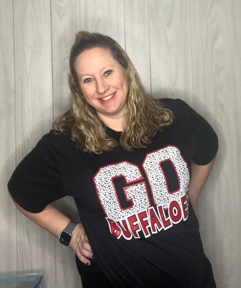 Go Buffaloes Leopard Tee